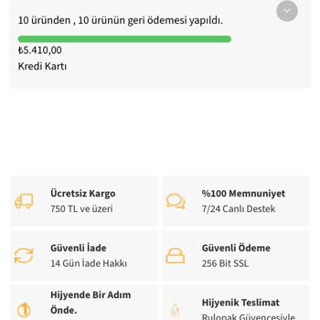 Rulopak İptal İadesi Yapmıyor