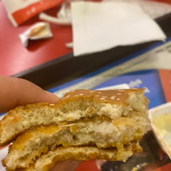 Burger King'de Yediğim Burgerin İçinden Ölü Çekirge Yavrusu Çıktı!
