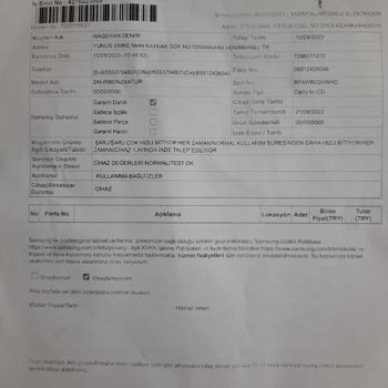 Samsung Telefon Samsung Servisi İade Almamak İçin Yalan Söylüyor