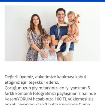 LC Waikiki Anket Giriş Yapamıyorum