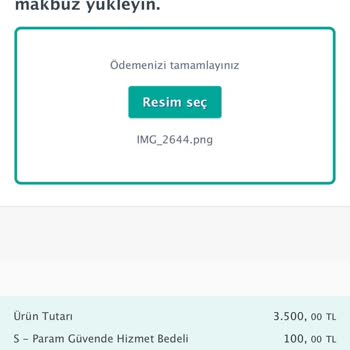 Sahibinden Param Güvende Uygulamasıyla Sipariş Ettiğim Ürünüm Gelmedi.