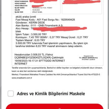 Sahibinden Param Güvende Uygulamasıyla Sipariş Ettiğim Ürünüm Gelmedi.