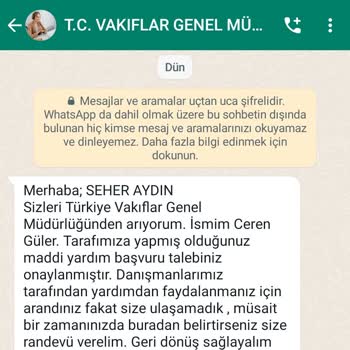 Vakıflar Genel Müdürlüğü T. C. Vakıf Müdürlüğü