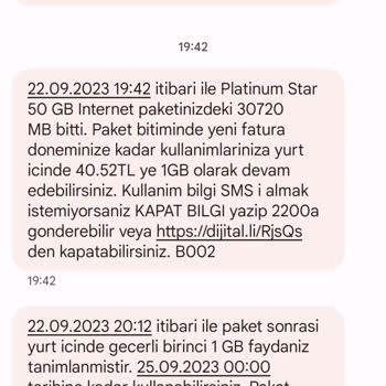 Turkcell Zorla Aşım Paketi Eklemeleri