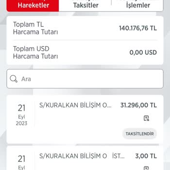 Ziraat Bankası Kredi Kartı Taksitlendirmesi