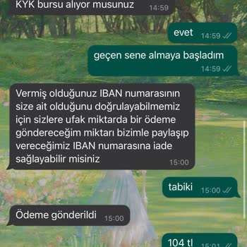 Anadolu Vakfı Tarafıma Yapılan Sahte Burs Sonucu!