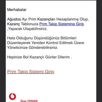 Vodafone'un Anlamsız Şirket Duyuruları