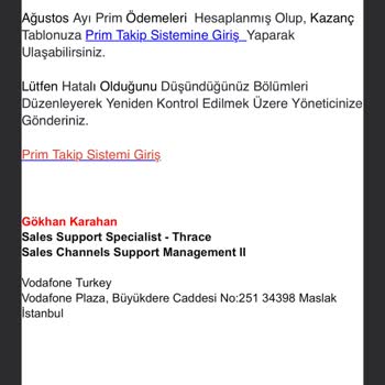 Vodafone'un Anlamsız Şirket Duyuruları