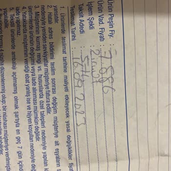 #Modalife Teslimat Problemi