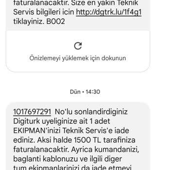 Digiturk Haksız Fatura Ve Vatandaşı Mağdur Etmesi