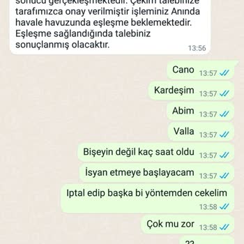 Wbahis Paramı Geri Ödemiyor.