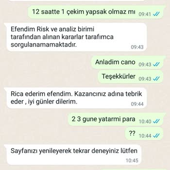 Wbahis Paramı Geri Ödemiyor.