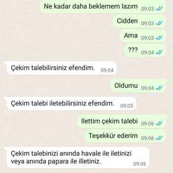 Wbahis Paramı Geri Ödemiyor.