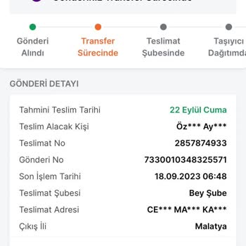 Trendyol Express Kargo Sorunu