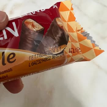 Şölen Çikolata Karmen Couple 42 Gr Çikolata Bozuk Ve Zehir Gibi Acı Çıktı