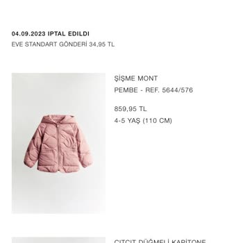 Zara İptal Ettiği Siparişimin Ücret İadesini Yapmıyor!