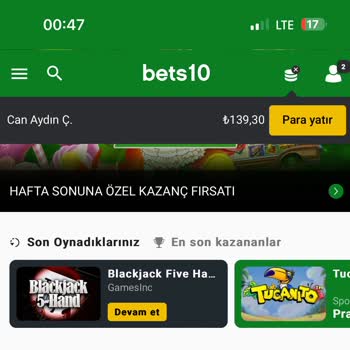 Bets10 Site Bakiyemi Sıfırladı