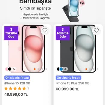Hepsiburada İphone 15 Pro Max 256GB Sipariş İptali Ve Stok Sorunu