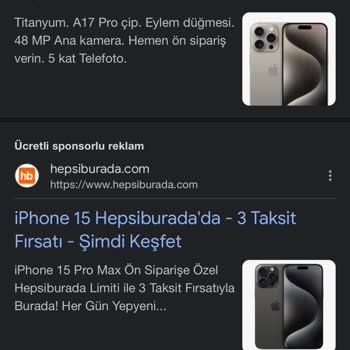 Hepsiburada İphone 15 Pro Max 256GB Sipariş İptali Ve Stok Sorunu