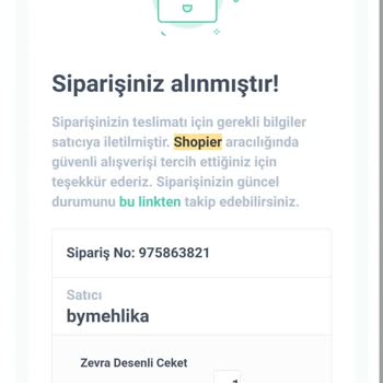 Bymehlika Sipariş Ettiğim Ürünler Gönderilmedi