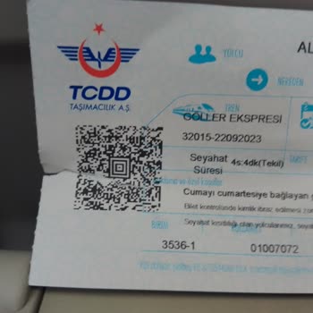 TCDD Bilet Kontrol Görevlisi