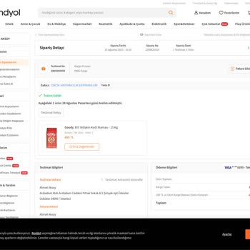 Trendyol'dan Aldığım Goody Marka Mamayı Kediler Yemiyor
