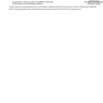 Ziraat Bankası Ziraat Karttan Pos Cihazı Red Verip Hesabımdan 3kez Para Çekildi.