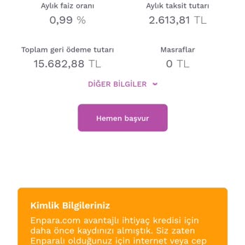 Enpara 0.99 Faizli Kredi Yalanı!