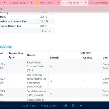 Guess Ücret İadesi Yapmadı