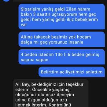 Getir Yanlış Ürün. Ve İade Yapamamam