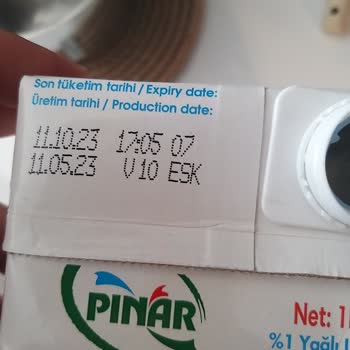 Pınar Süt, Son Kullanma Tarihi Geçmediği Halde Bozuk Olan Süt