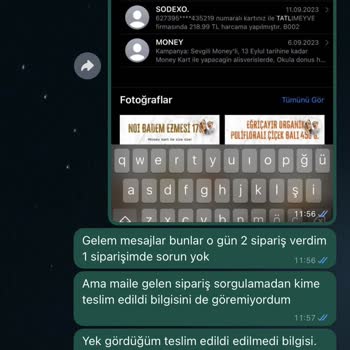 Tatlimeyve.com Başkasına Yapılmış Teslimat