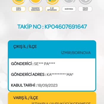 PTT Kargom Hep Aynı Yerde Dağıtıma Çıkmıyor