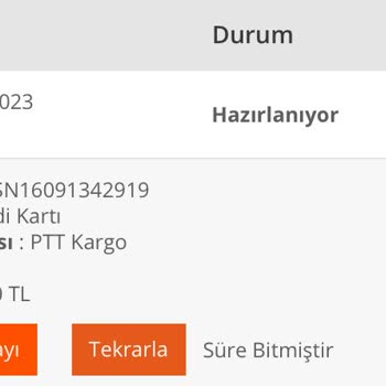 İsem Kitap Siparişim Hala Kargoya Verilmedi
