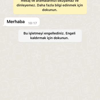 WhatsApp WP Yabancı Numaradan Mesaj