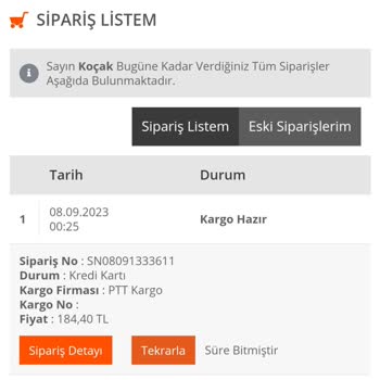 İsem Yayınevinden Verdiğim Sipariş PTT Kargo İle Gönderim Sorunu