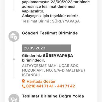 MNG Kargo Ürünümü Getirmiyor. Telefonları Açmıyor.