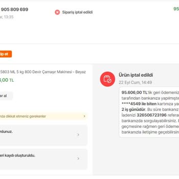Altus Hepsiburada Media Markt Ürün İptali Oyunu