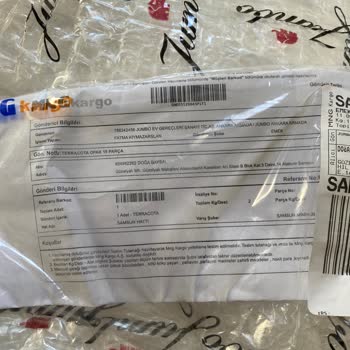 Jumbo Kargoda Kırılan Tabaklar