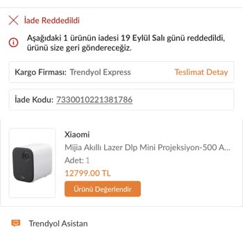 Doha Elektronik Ürünün Kalitesini Beğenmedim