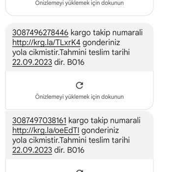 Aras Kargo Kargonun Belirtilen SMS De Belirtilen Tarihte Halen Gelmemesi