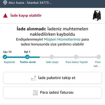 Amazon Ürünü İade Ettim, Para İademi Yapmıyorlar