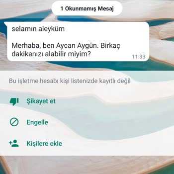 WhatsApp Yurt Dışı Kodlu Mesaj