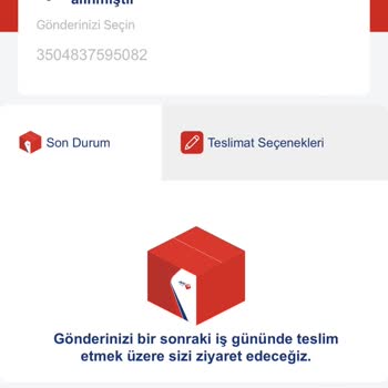 Aras Kargo Yarın Gel Linki Yapmama Rağmen Kapıya Geldin Almadın Demesi