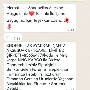 Shoebellas İade Ödemesinin Yapılmaması