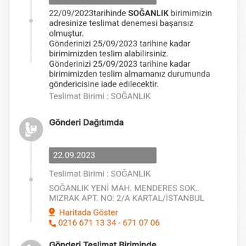 MNG Soğanlık Şubesi Hakkında Şikayetim