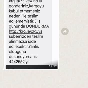 Aras Kargo Adrese Teslimat Yapılmaması