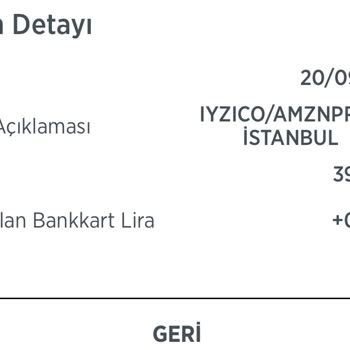 Amazon Habersiz Para Çekme