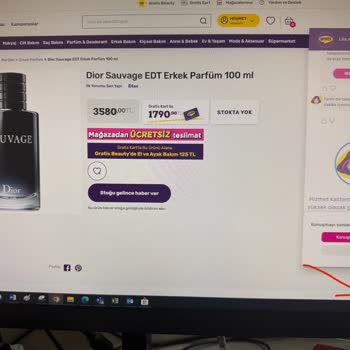 Gratis %50 İndirimdeyken Stok Yok Yalanı