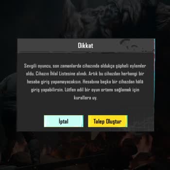 PUBG Telefon İhlali Yedim